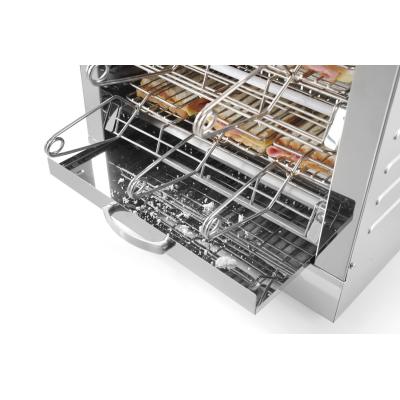 Multi toustovač - 6 kleští, HENDI, 230V/3000W, 450x390x(H)400mm | 262214